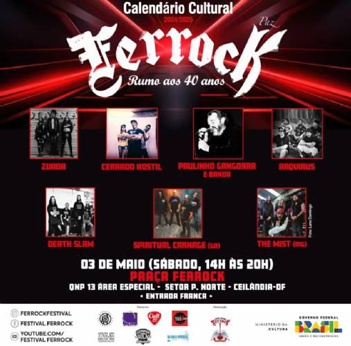 Ferrock Rumo aos 40 Anos: segunda edição na Praça Ferrock (3/5)