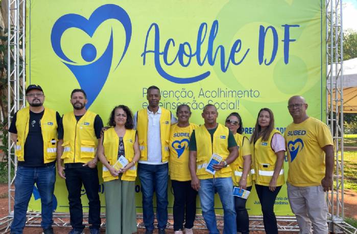 Acolhe DF já realizou 500 abordagens a pessoas em situação de rua no DF