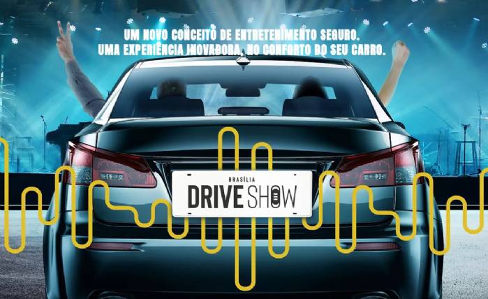 Brasília Drive-Show já está com seus ingressos à venda