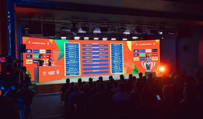 CBF sorteia confrontos da quinta fase da Copa do Brasil