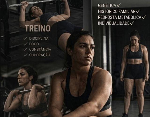 Treino vs genética: por que algumas gorduras não queimam?