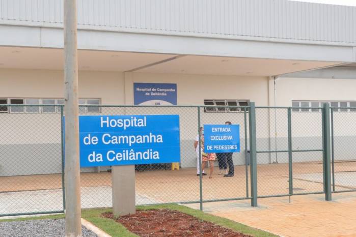 Hospital de Campanha de Ceilândia tem taxa de 78,2% de recuperação