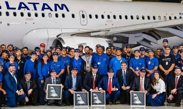Latam vai incorporar à frota os primeiros aviões da Embraer