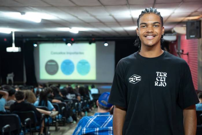 Estudantes do Gama participam de palestra sobre letramento racial>