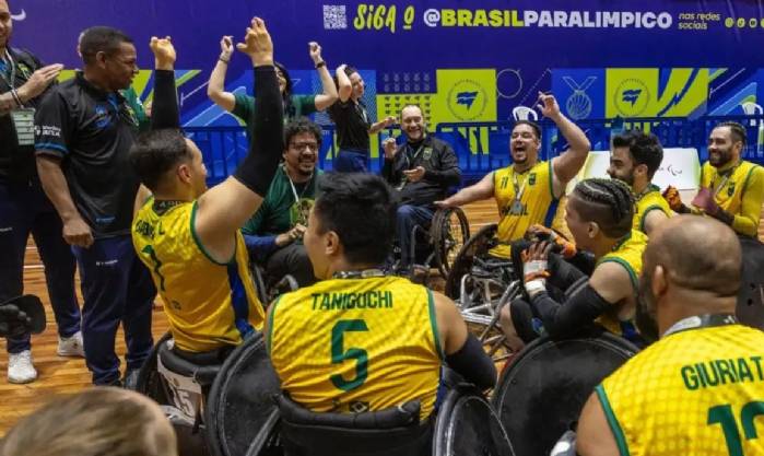 Seleção de rúgbi em cadeira de rodas conquista torneio internacional