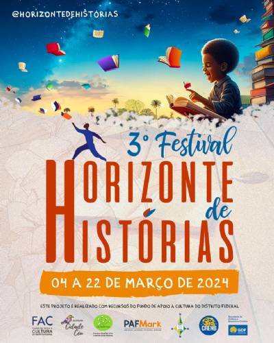 3º Festival Horizonte de Histórias celebra diversidade e abre espaço para novos contadores