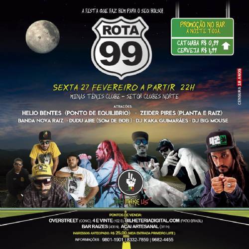 ROTA 99 -  A Festa dos anos 90 está de volta!!!