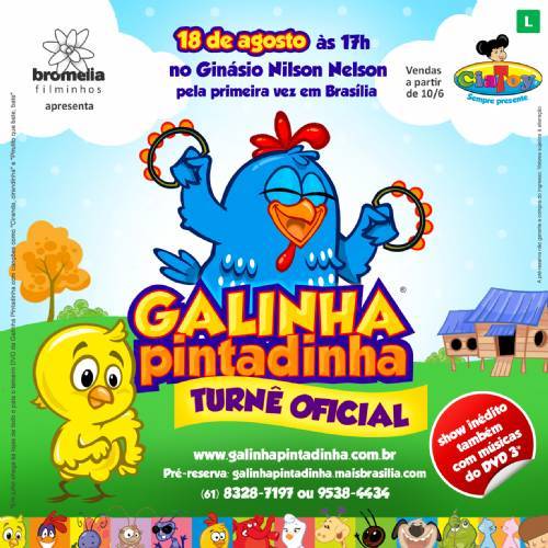 Galinha Pintadinha chega aos cinemas com novo visual e histórias inéditas