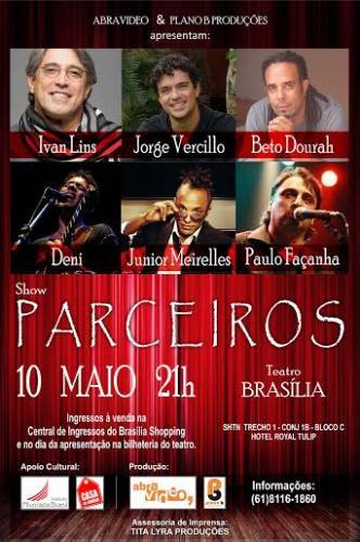 PARCEIROS: um show que representa a união de talentos