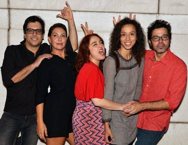 5 X Comédia, com Bruno Mazzeo, Debora Lamm, Fabiula Nascimento, Lúcio Mauro Filho e Thalita Carauta