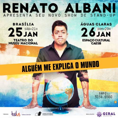 Renato Albani em: Alguém me explica o mundo