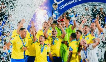 Brasil conquista a Copa América de Beach Soccer pela quarta vez