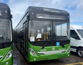 DF começa a receber os 90 novos ônibus elétricos