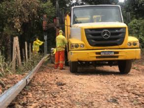 GDF inicia recuperação do pavimento em vias rurais do Gama