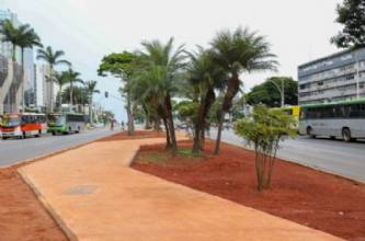GDF reforma calçadas e estacionamentos e melhora acessibilidade e circulação no SCS
