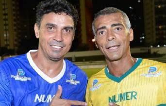 Romário e Alex Dias promovem o 8º Jogo Solidário em Goiás