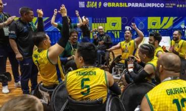 Seleção de rúgbi em cadeira de rodas conquista torneio internacional