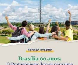 Celebração os 66 anos de Brasília na CLDF